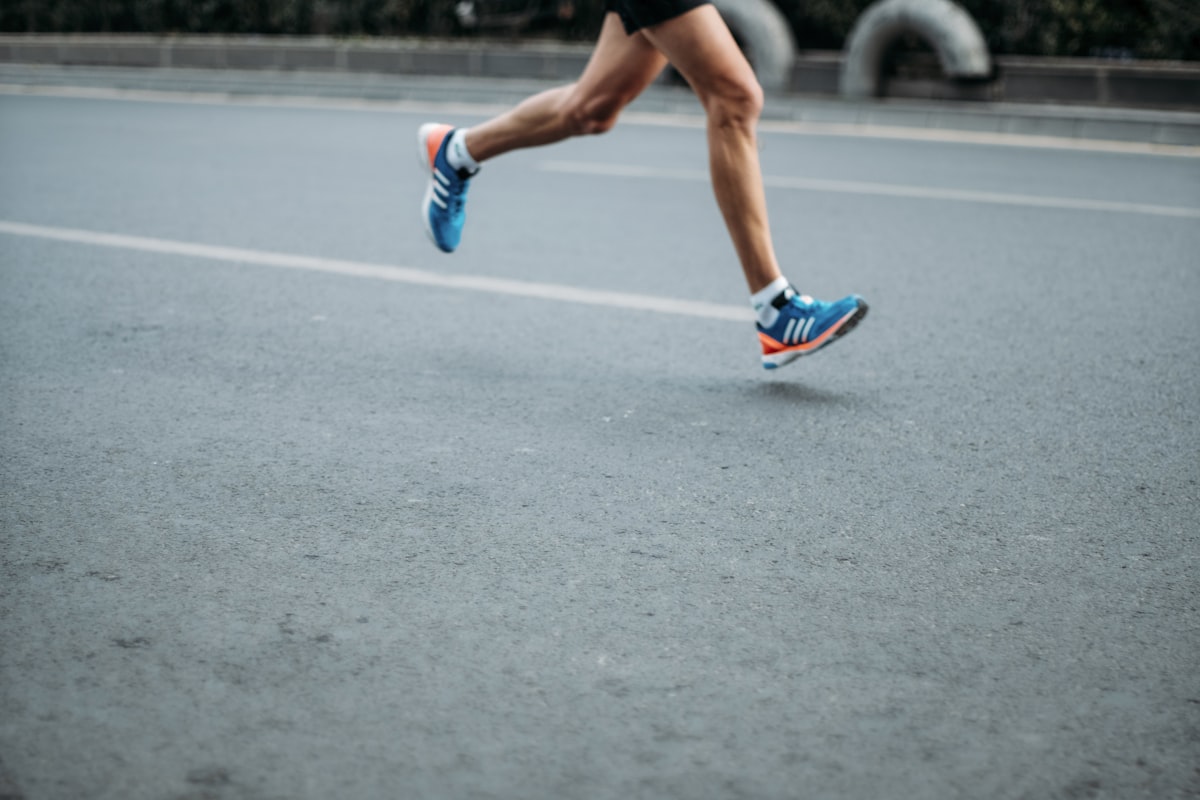 Person starting their running journey